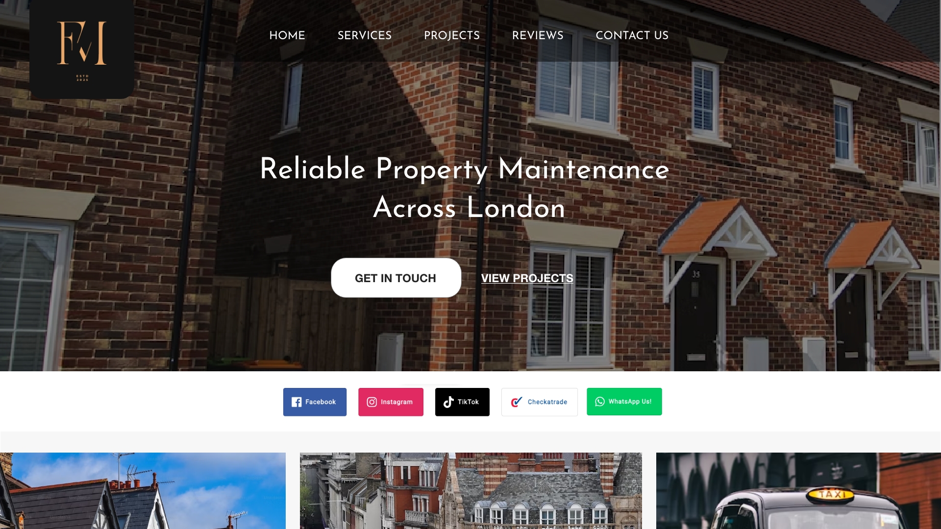 property maintenance website example